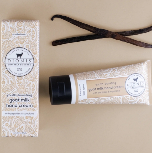 Dionis Youth-boosting Goat Milk Hand Cream, Vanilla Bean, 2oz, NIB - Picture 4 of 4